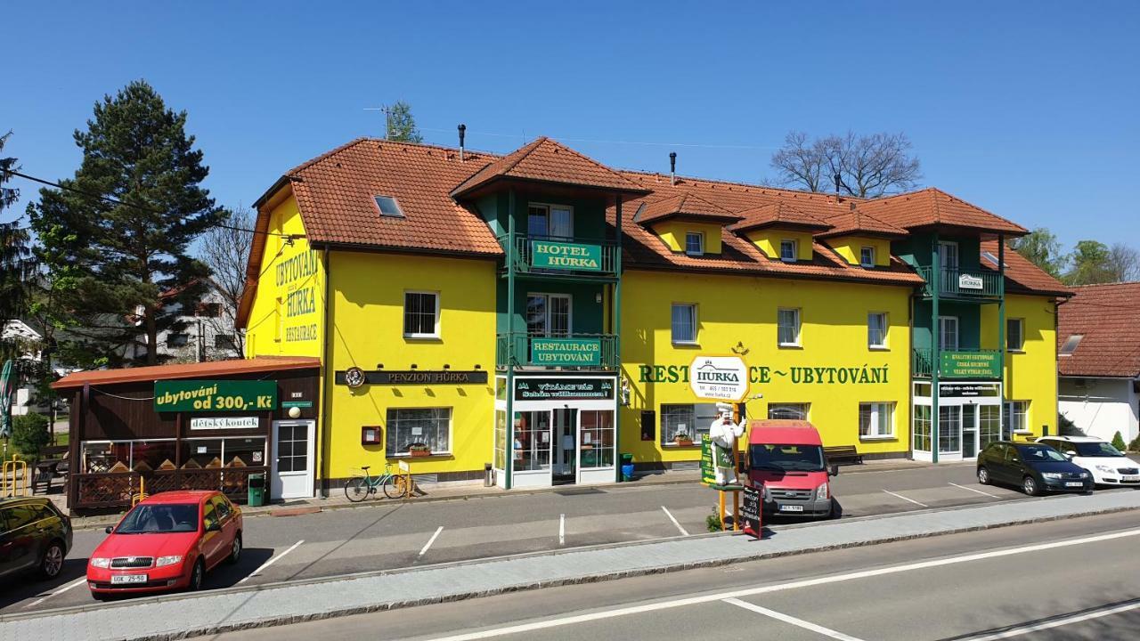 Penzion Hurka Hotell Dolni Libchavy Exteriör bild
